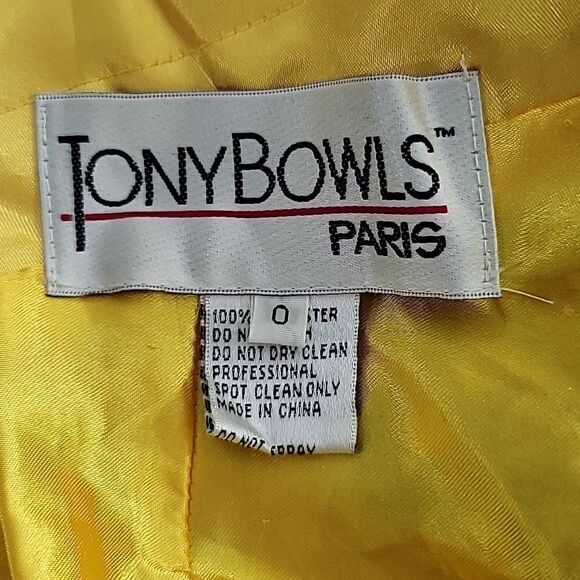 Tony Bowls Paris Cross Bodice Gown - Picture 12 of 15